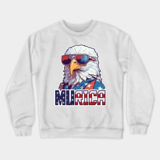 MURICA - Bald eagle number two Crewneck Sweatshirt